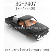 Heng Guan HG P-407 Parts Car Shell Black