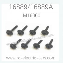 HAIBOXING HBX 16889 16889A RC Car Parts Wheel Lock Blots M16060